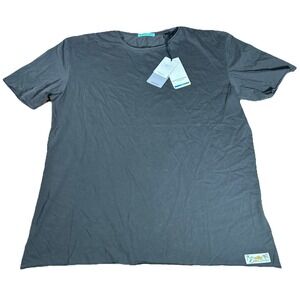 NWT Scotch & Soda T-Shirt Men's XL Gray Organic Cotton Short Sleeve Blank